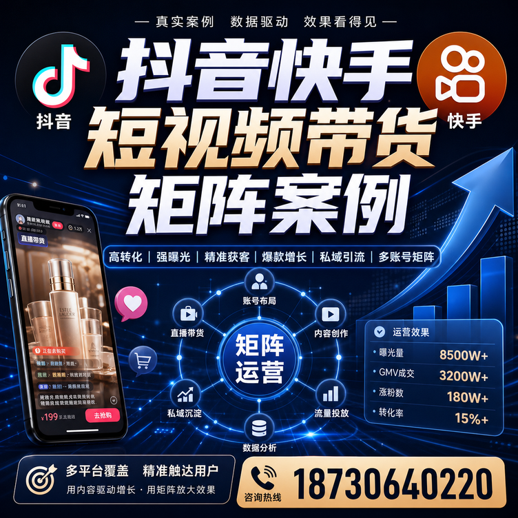 北海短视频带货团队多平台矩阵自动分发案例